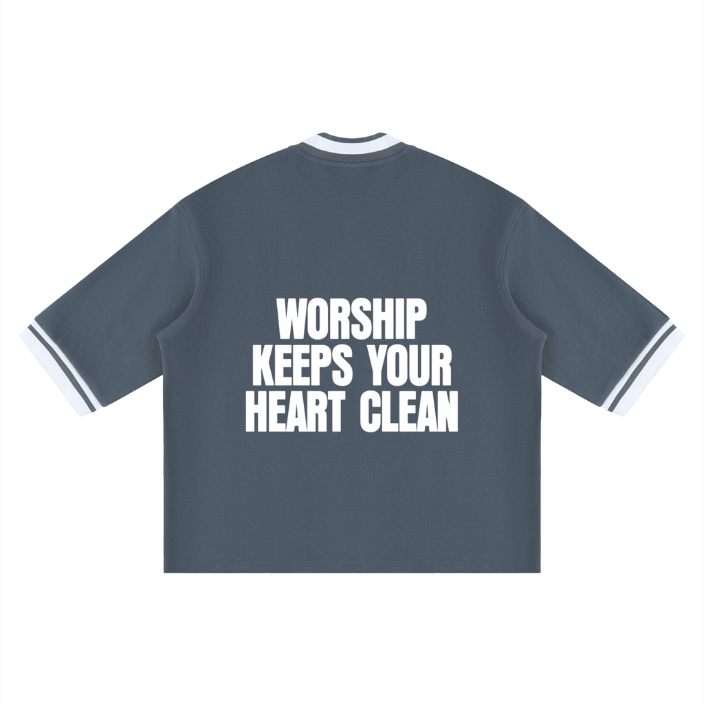 Unisex Boxy Heavyweight Baseball Jersey