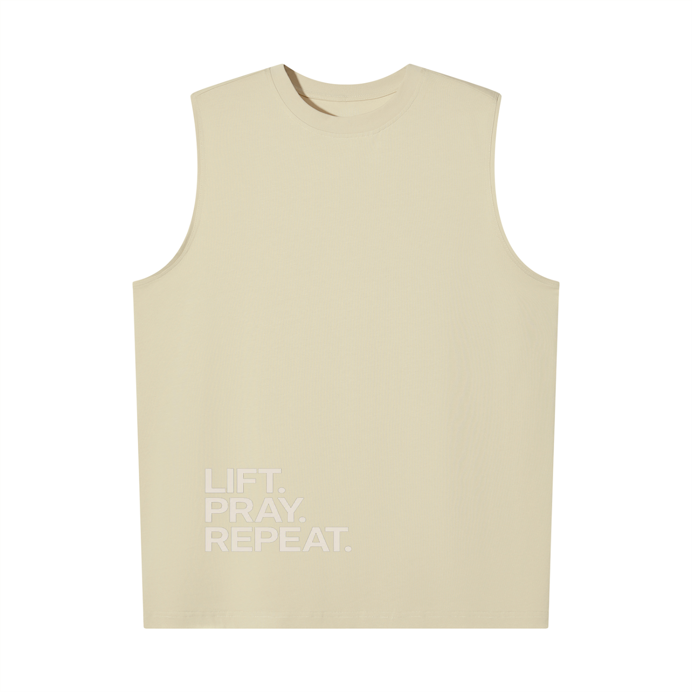 Men’s Oversized Cotton Tank Top