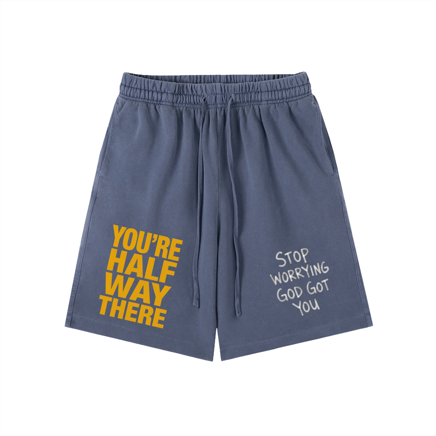 Vintage Wash Cotton Shorts
